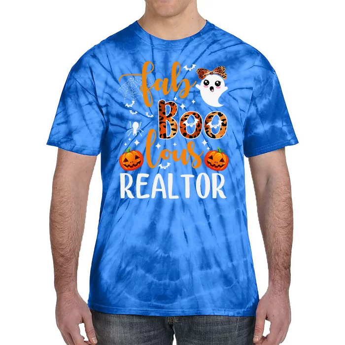 Faboolous Realtor Halloween Realtor Real Estate Agent Life Tie-Dye T-Shirt