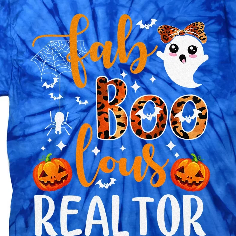 Faboolous Realtor Halloween Realtor Real Estate Agent Life Tie-Dye T-Shirt