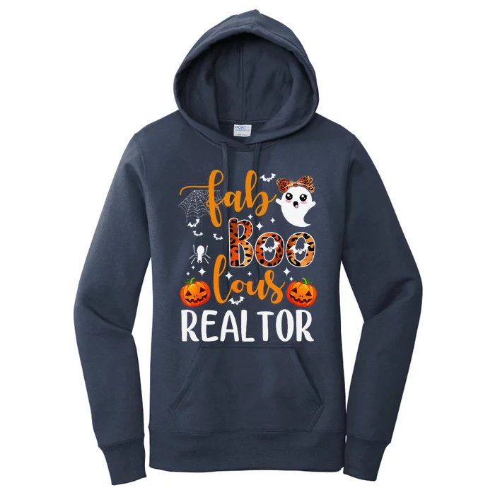 Faboolous Realtor Halloween Realtor Real Estate Agent Life Women's Pullover Hoodie