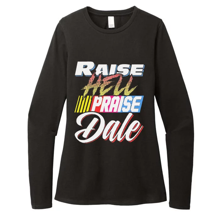 Funny Raise Hell Praise Dale Retro Vintage Gift Womens CVC Long Sleeve Shirt