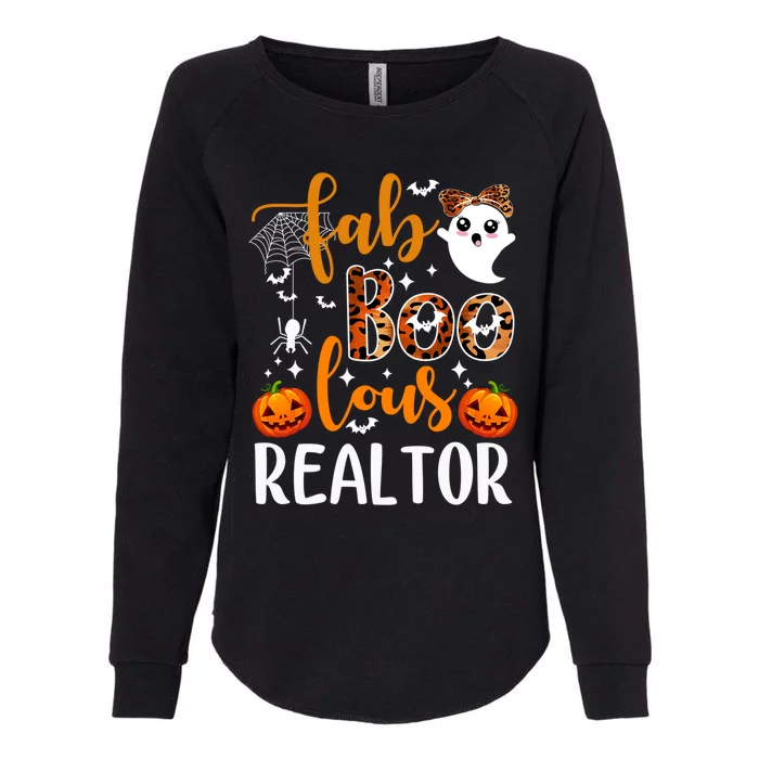 Faboolous Realtor Halloween Realtor Real Estate Agent Life Cute Gift Womens California Wash Sweatshirt