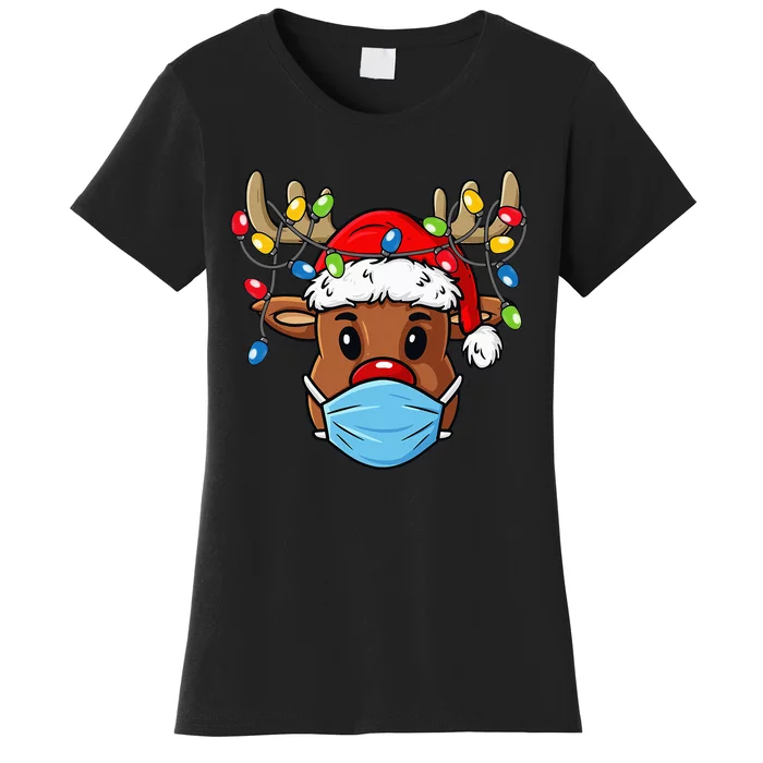 Festive Reindeer Holiday Humor Gift Women's T-Shirt