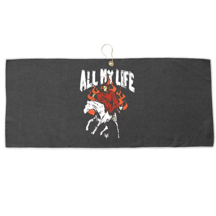 Fallinginreverse Reaper Horse Large Microfiber Waffle Golf Towel