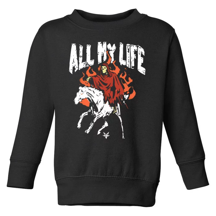 Fallinginreverse Reaper Horse Toddler Sweatshirt