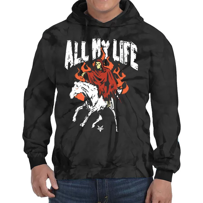 Fallinginreverse Reaper Horse Tie Dye Hoodie