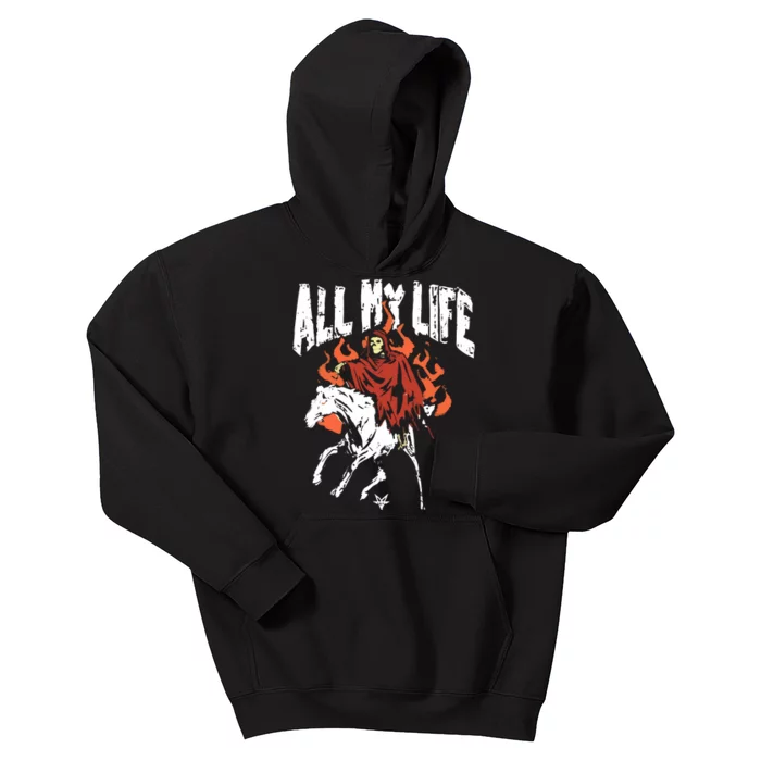 Fallinginreverse Reaper Horse Kids Hoodie