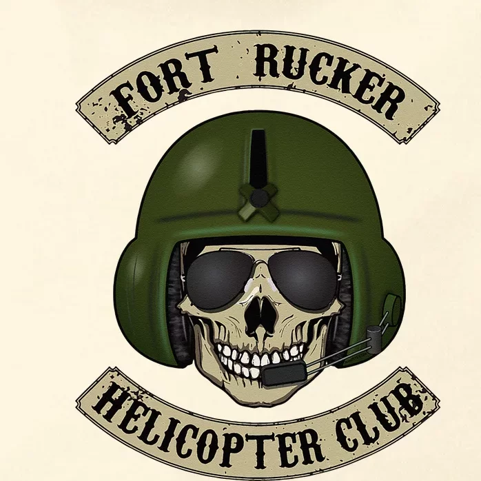 Fort Rucker Helicopter Club Zip Tote Bag