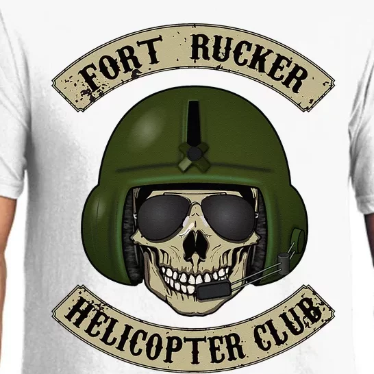 Fort Rucker Helicopter Club Pajama Set