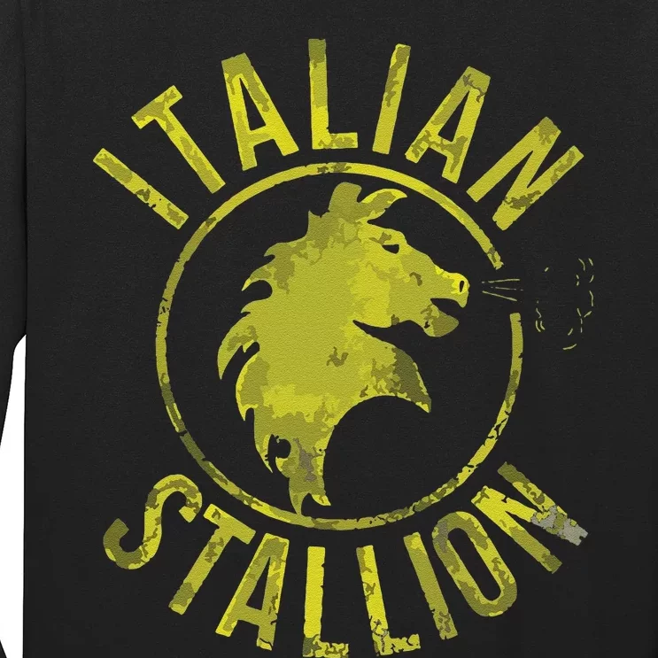 Funny Rocky Italian Stallion Horse Long Sleeve Shirt