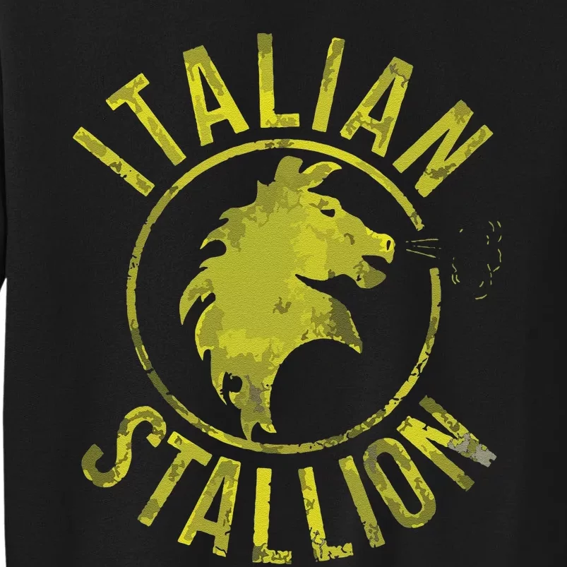 Funny Rocky Italian Stallion Horse Tall Sweatshirt