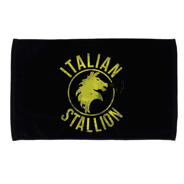 Funny Rocky Italian Stallion Horse Microfiber Hand Towel