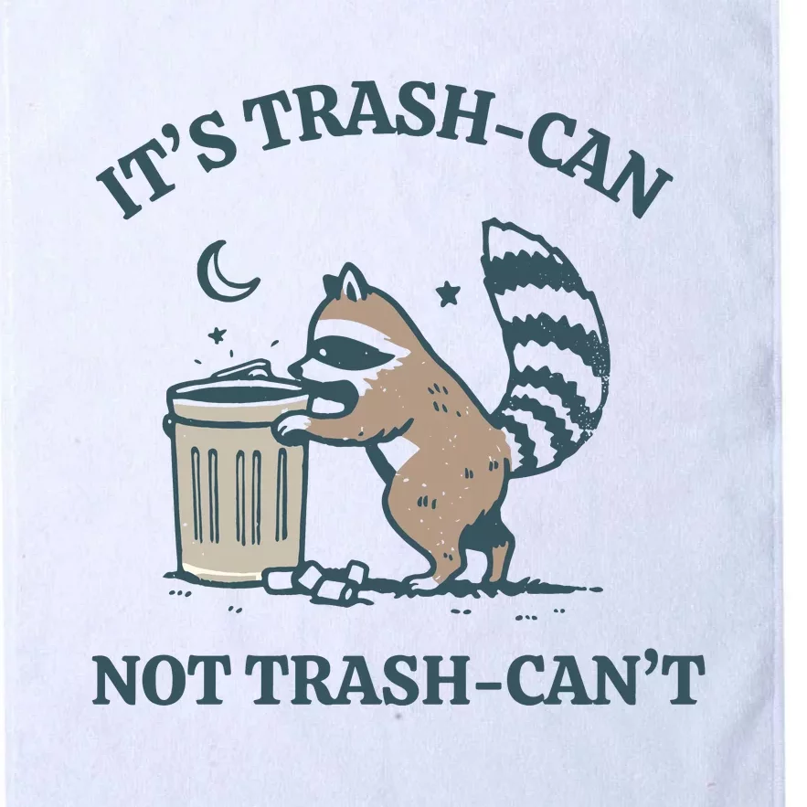 Funny Racoon Its Trash Can Not Trash Cant Platinum Collection Golf Towel