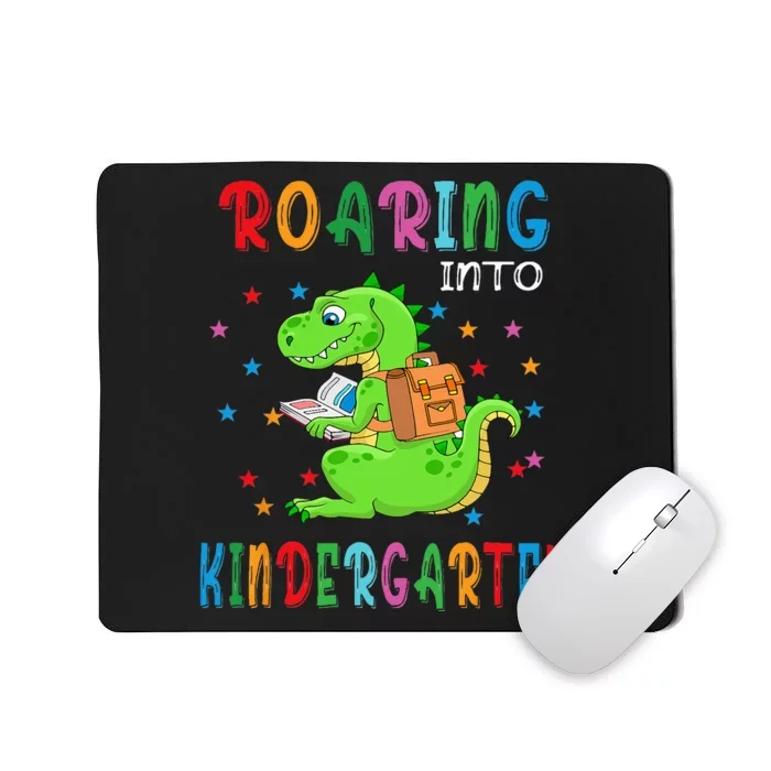 Funny Roaring Into Kindergarten Funny Back To The School Mousepad