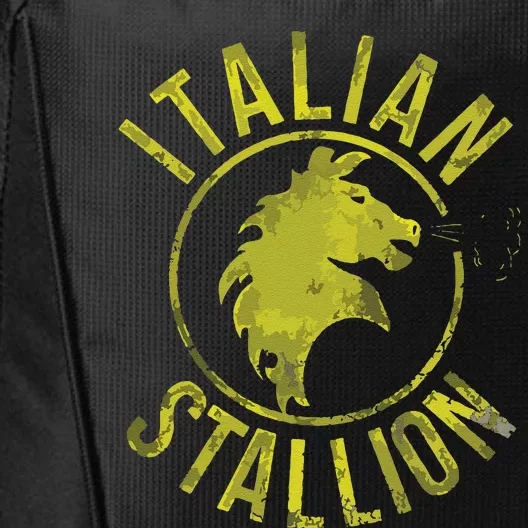 Funny Rocky Italian Stallion Horse City Backpack