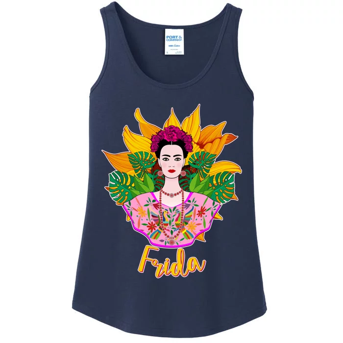 Frida Kahlo Ladies Essential Tank