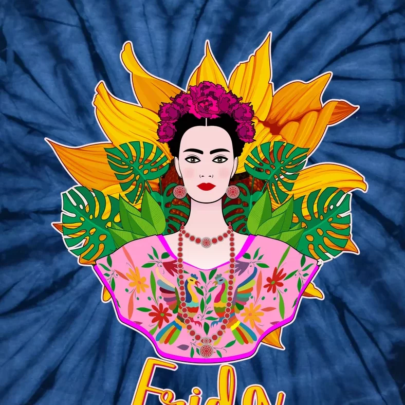 Frida Kahlo Tie-Dye T-Shirt