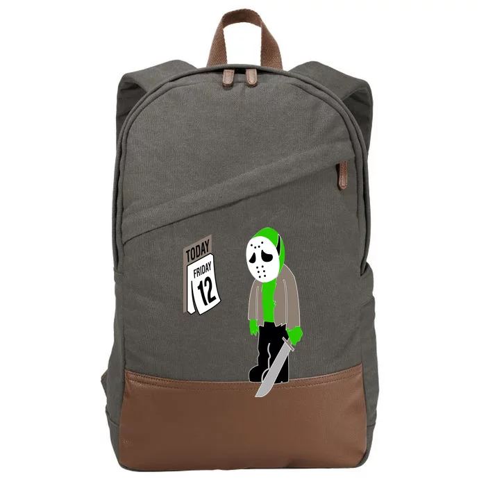 Friday The 12th Cotton Canvas Backpack