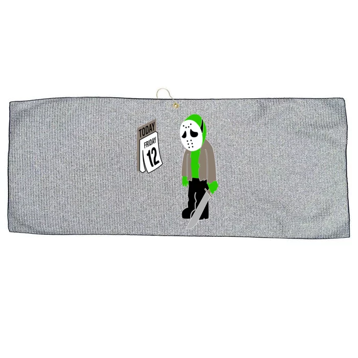 Friday The 12th Large Microfiber Waffle Golf Towel