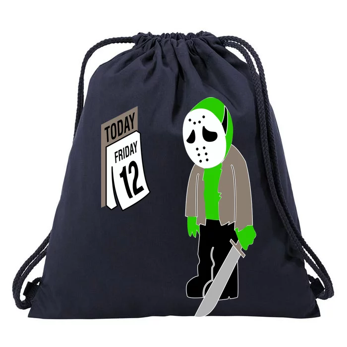 Friday The 12th Drawstring Bag