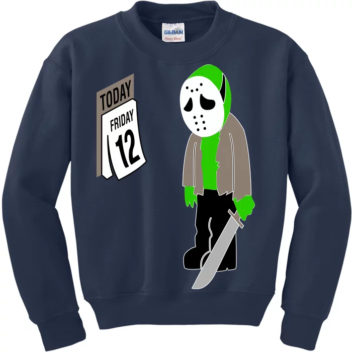 Friday The 12th Kids Sweatshirt