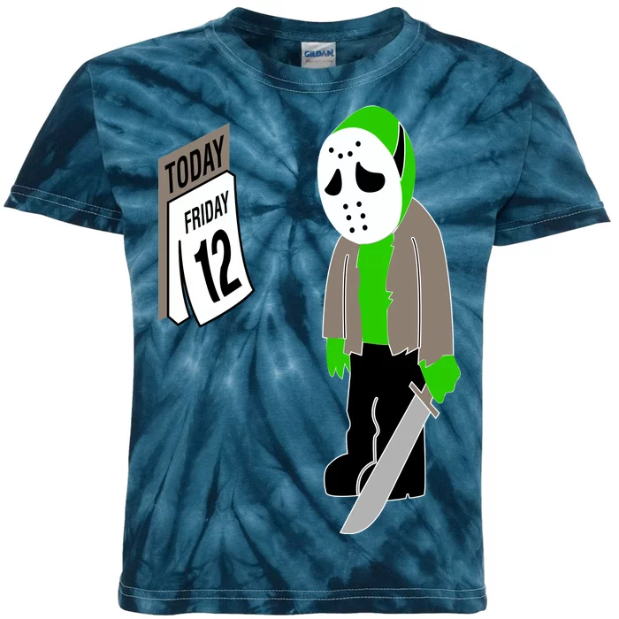 Friday The 12th Kids Tie-Dye T-Shirt