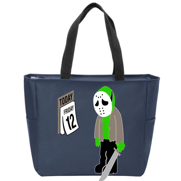 Friday The 12th Zip Tote Bag