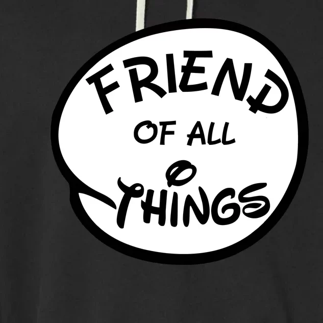 Friend of all Things Garment-Dyed Fleece Hoodie