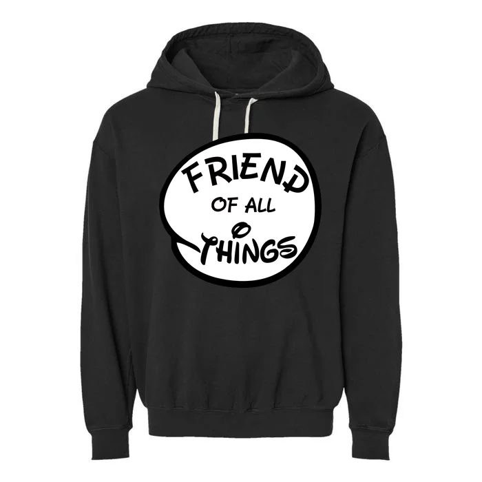 Friend of all Things Garment-Dyed Fleece Hoodie