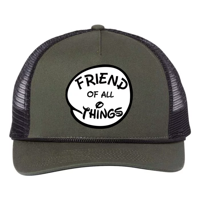 Friend of all Things Retro Rope Trucker Hat Cap