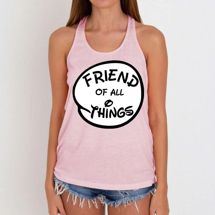 Friend of all Things Women's Knotted Racerback Tank