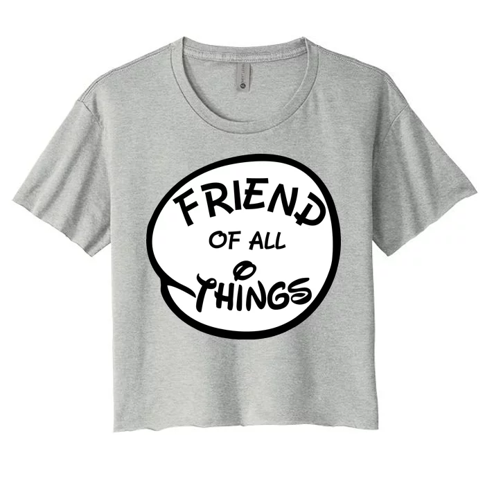 Friend of all Things Women's Crop Top Tee