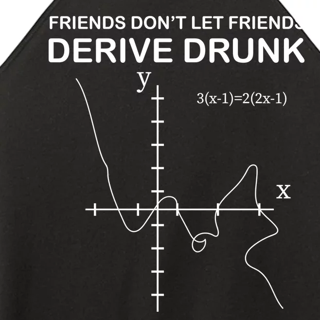 Friends Don't Let Friends Derive Drunk Women’s Perfect Tri Rocker Tank