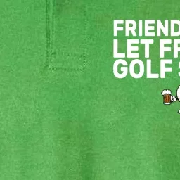 Friends Don't Let Friends Golf Sober Softstyle Adult Sport Polo