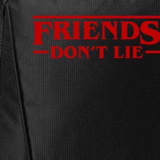 Friends Dont Lie City Backpack