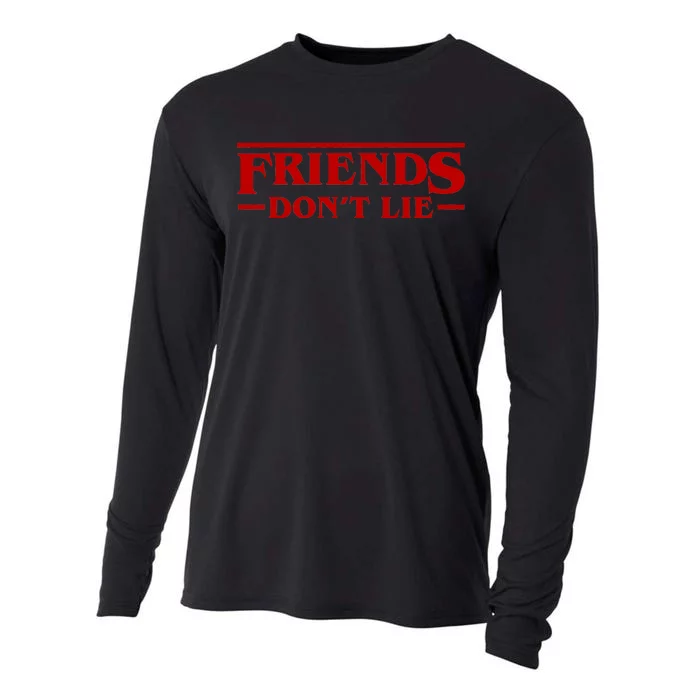 Friends Dont Lie Cooling Performance Long Sleeve Crew