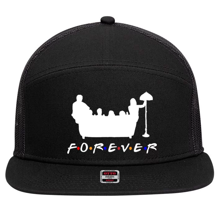 Friends Forever 7 Panel Mesh Trucker Snapback Hat