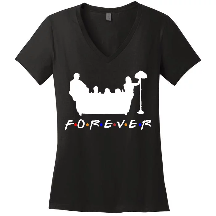 Friends Forever Women's V-Neck T-Shirt