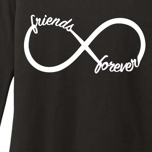 Friends Forever Infinity Symbol Womens CVC Long Sleeve Shirt