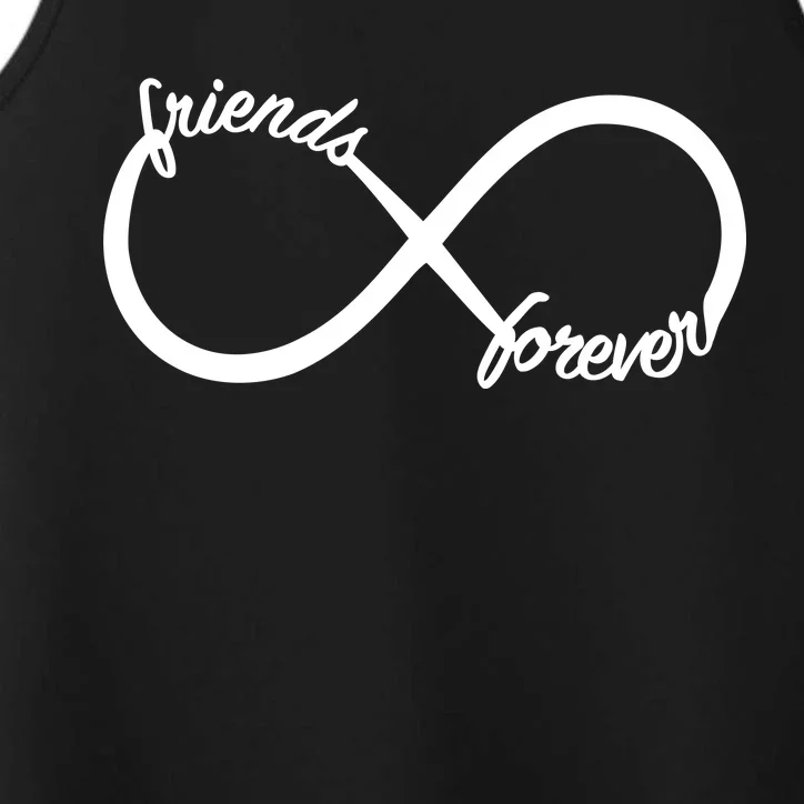 Friends Forever Infinity Symbol Performance Tank