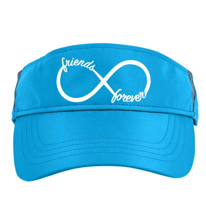 Friends Forever Infinity Symbol Adult Drive Performance Visor