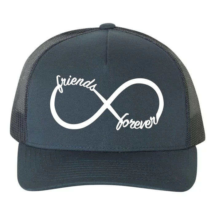 Friends Forever Infinity Symbol Yupoong Adult 5-Panel Trucker Hat