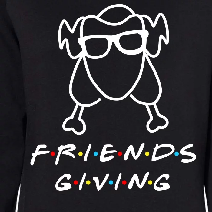 Friends Giving Funny Thanksgiving Womens California Wash Sweatshirt