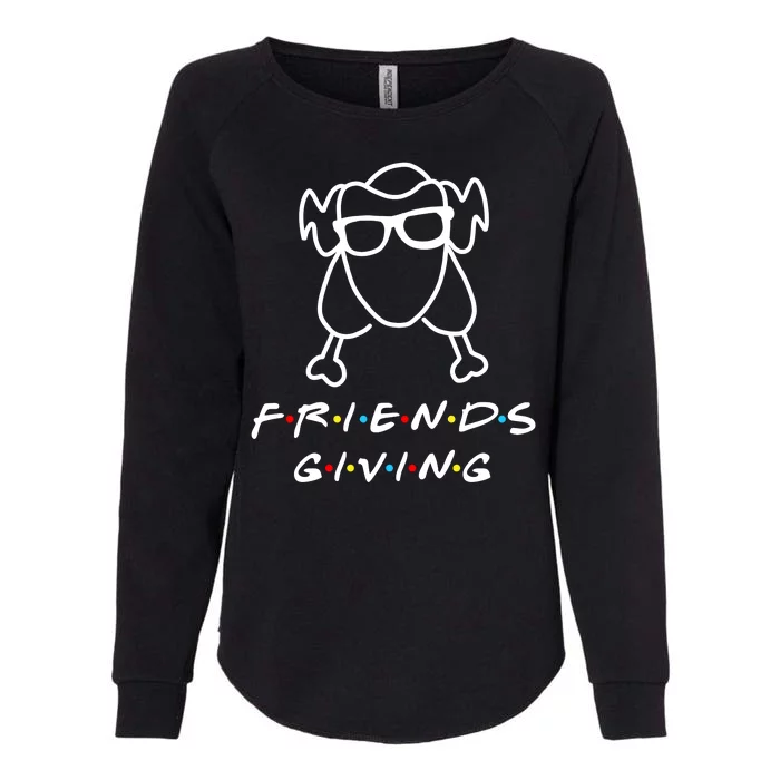 Friends Giving Funny Thanksgiving Womens California Wash Sweatshirt