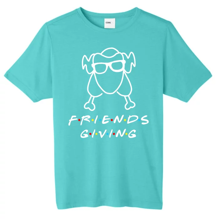 Friends Giving Funny Thanksgiving ChromaSoft Performance T-Shirt