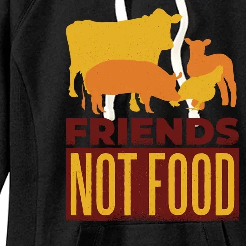 Friends Not Food Women's Fleece Hoodie