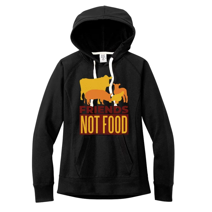 Friends Not Food Women's Fleece Hoodie