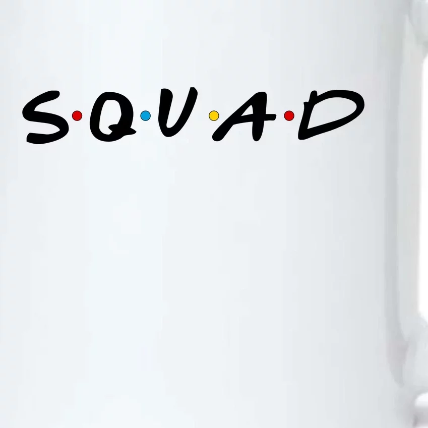 Friends Squad Black Color Changing Mug