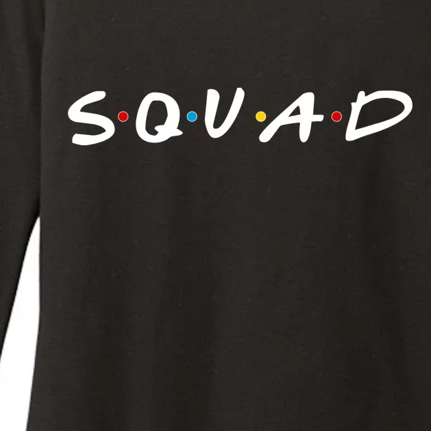 Friends Squad Womens CVC Long Sleeve Shirt