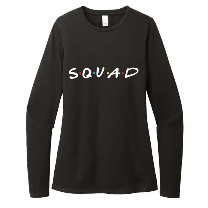 Friends Squad Womens CVC Long Sleeve Shirt