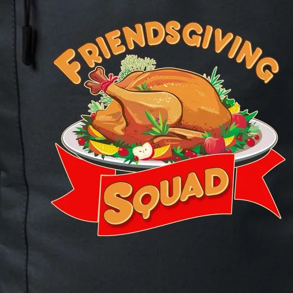 Friendsgiving Squad Funny Thanksgiving Daily Commute Backpack